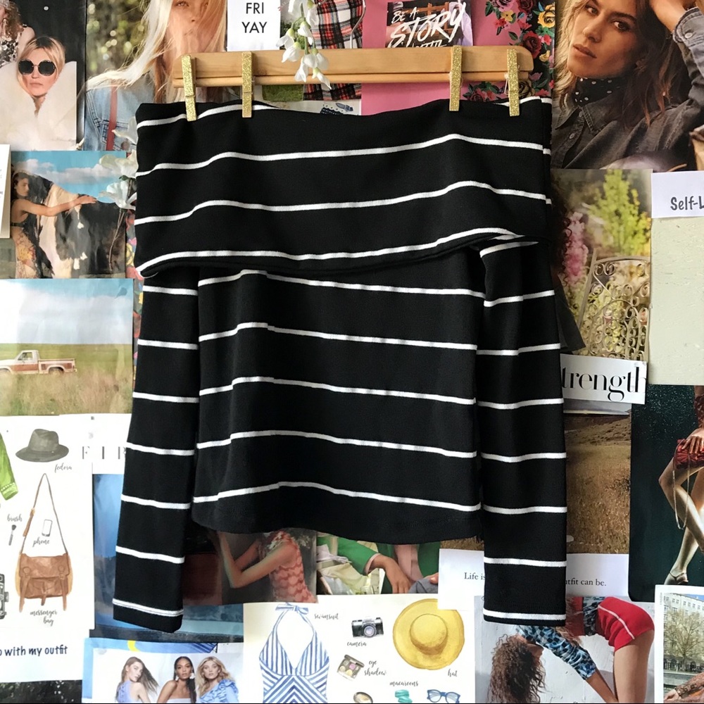 Zara Off-the Shoulder Sweater